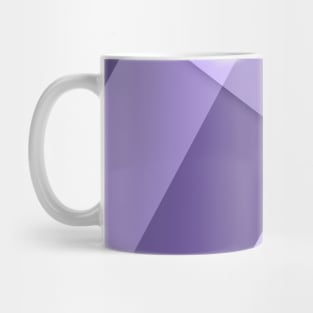 Ultra violet purple modern geometric lines Mug